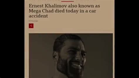 mega chad|mega chad car accident.